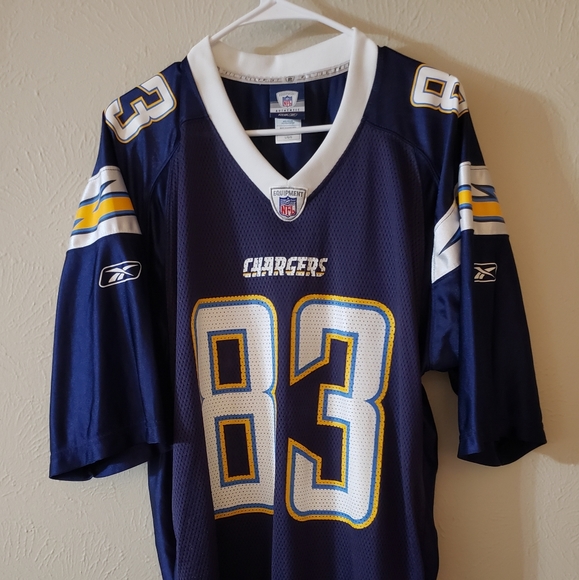 NFL Los Angeles/San Diego Chargers Vincent Jackson#83 Jersey Brand Reebok Size L - Picture 3 of 4